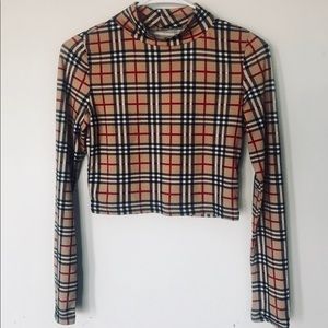 Long Sleeved Crop Top